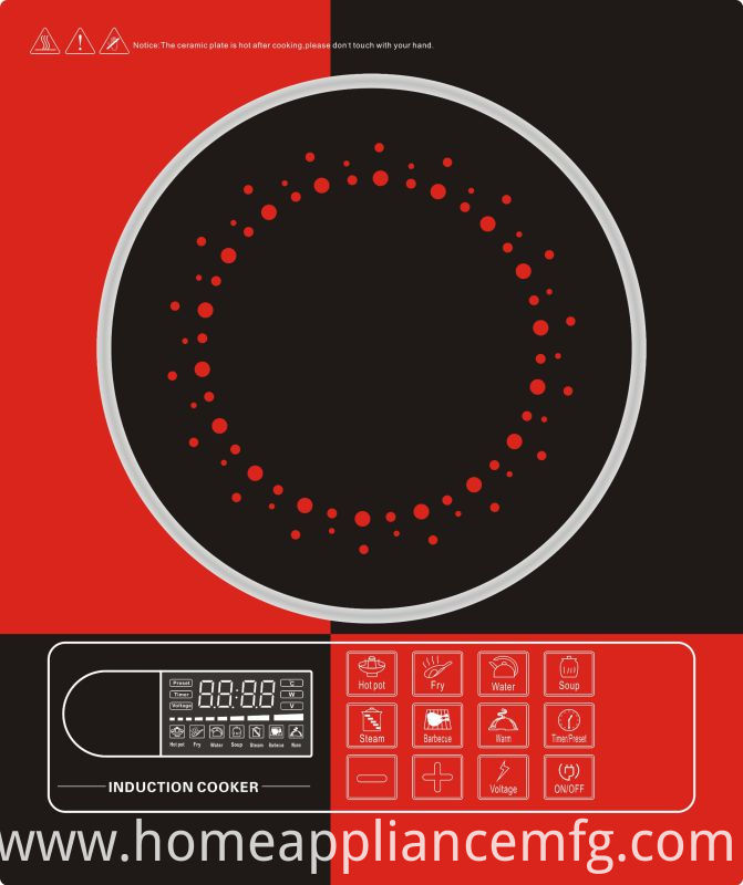 Sensor Touch Control Induction Cooker Sm-18A4
